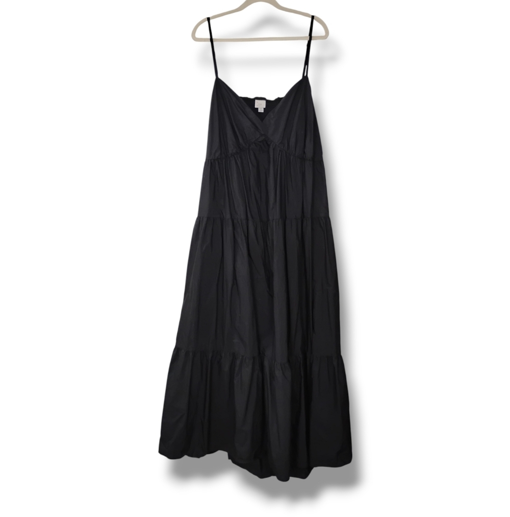 New A New Day Maxi Sun Dress In Black Size Woman's 3X - Picture 3 of 6